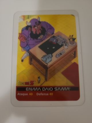 Carte DBZ 1989