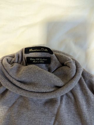 Jersey Algodón, Seda, Cashmere Massimo Duti