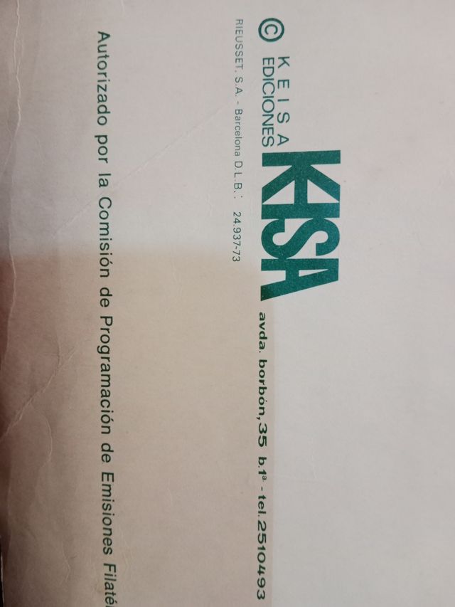 Album cromos El Sello Español