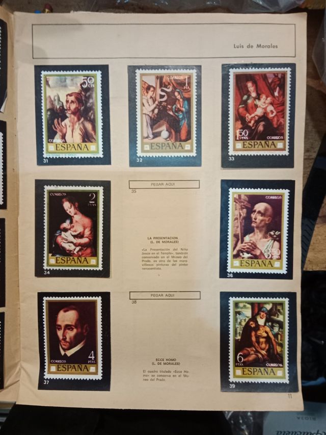 Album cromos El Sello Español