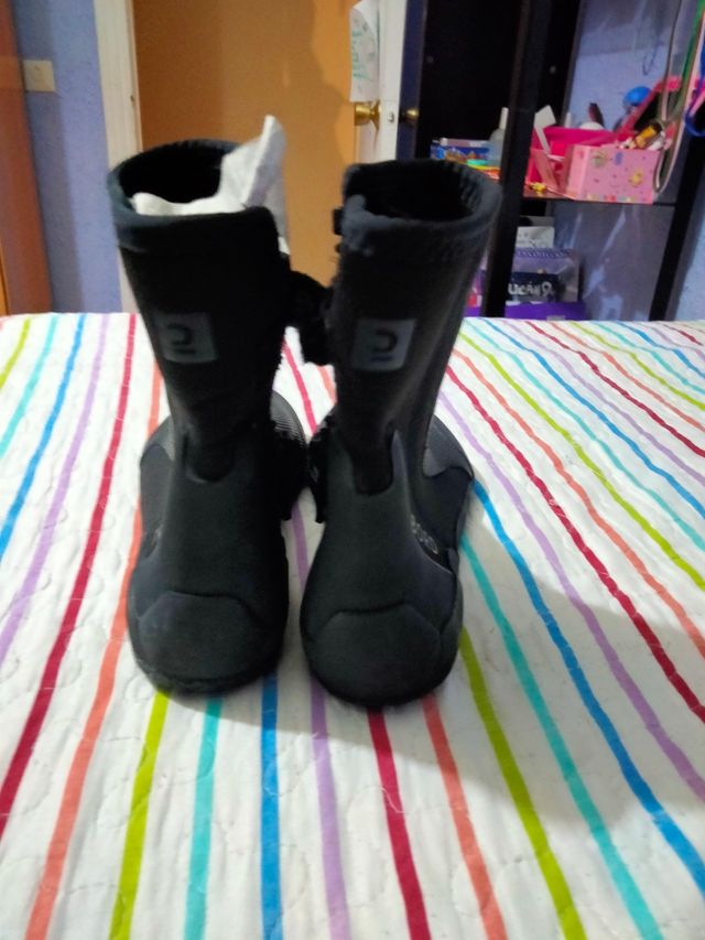 Botín vela para niños