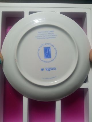 Piatto in ceramica 