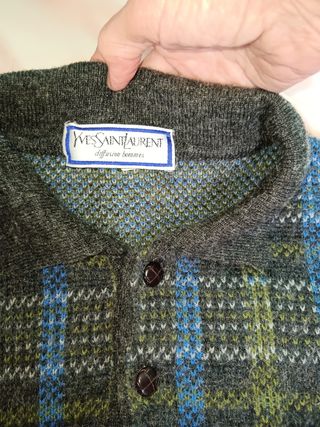JERSEY PULLOVER YVES SAINT LAURENT 