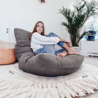 Puff Salon de diseño, Puf gigante gamer XXL nuevo