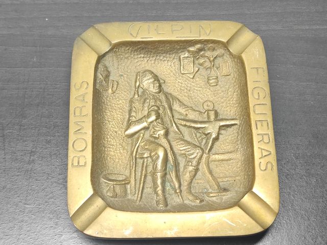 Cinzeiro Bronze Antigo