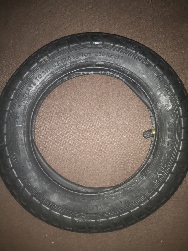 Neumatico Sín cámara o con ellapatín eléctrico 10"