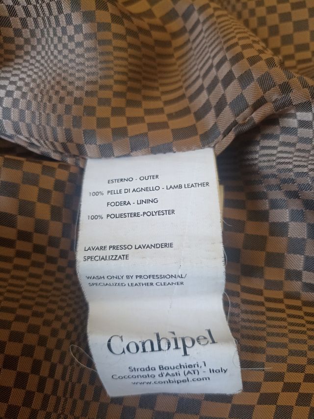 Giacca di pelle donna Conbipel