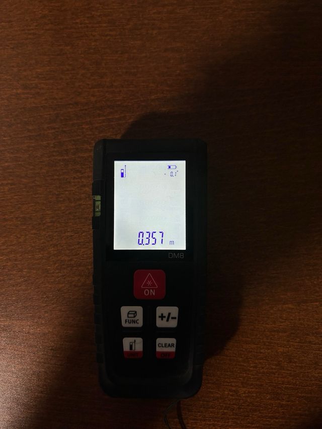 Medidor láser a distancia