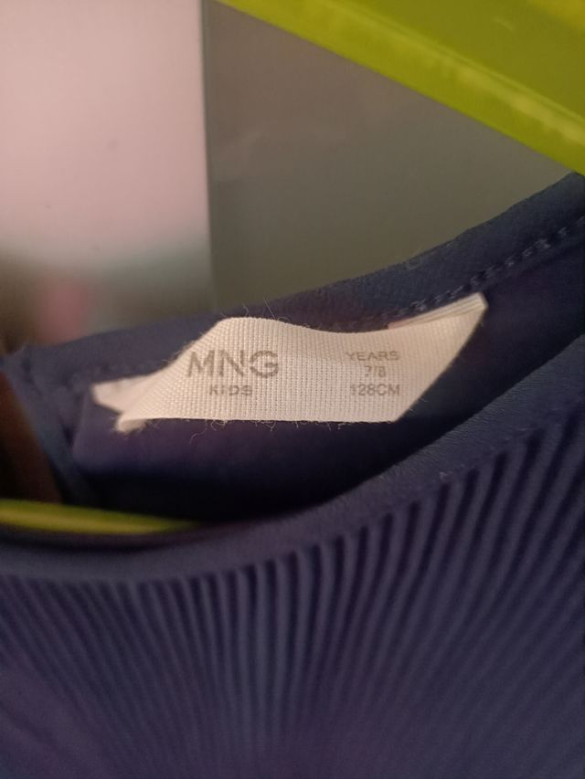 Vestido mango 7-8 años