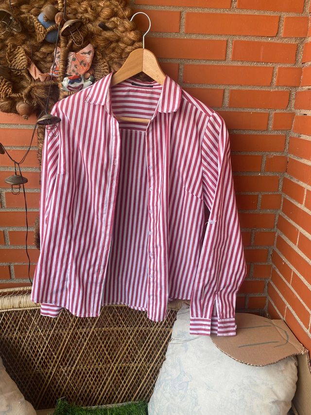Camisa mujer rayas talla 40