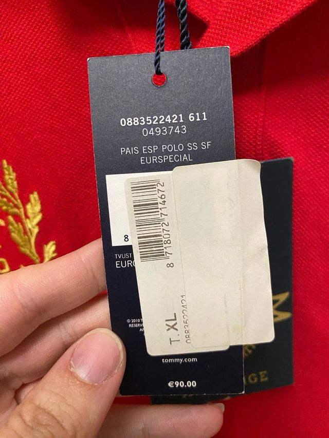 Polo Tommy Hilfiger Bandera España