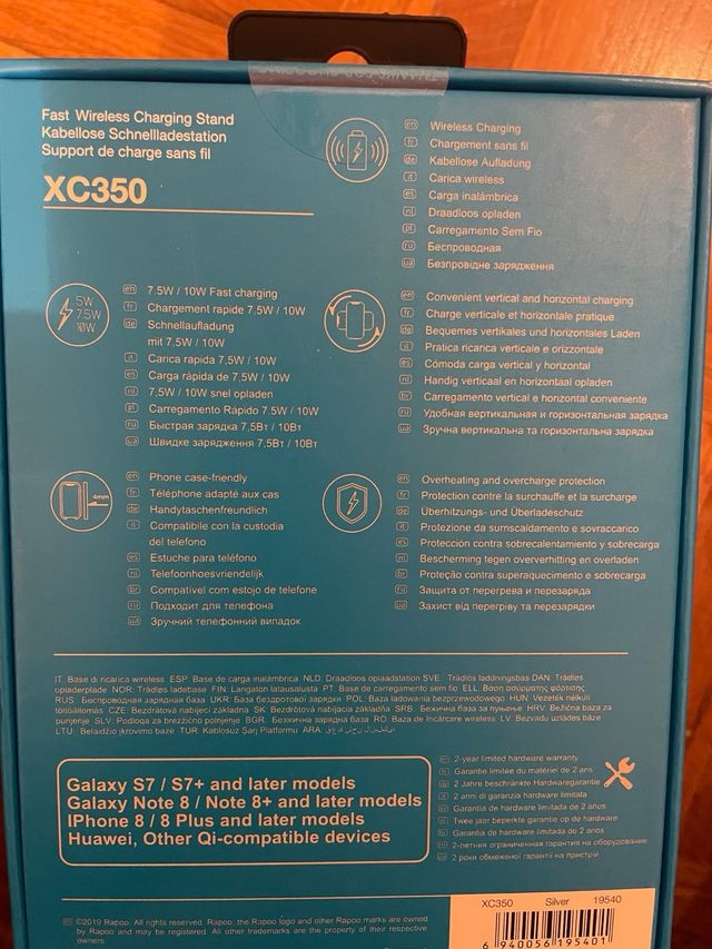 Caricatore wireless per smartphone