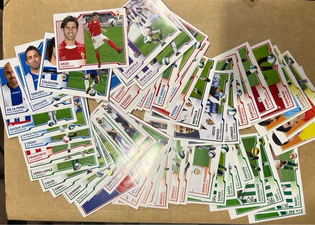 Lote 68 cromos Liga Este 07-08