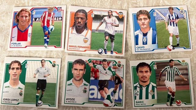 Lote 68 cromos Liga Este 07-08