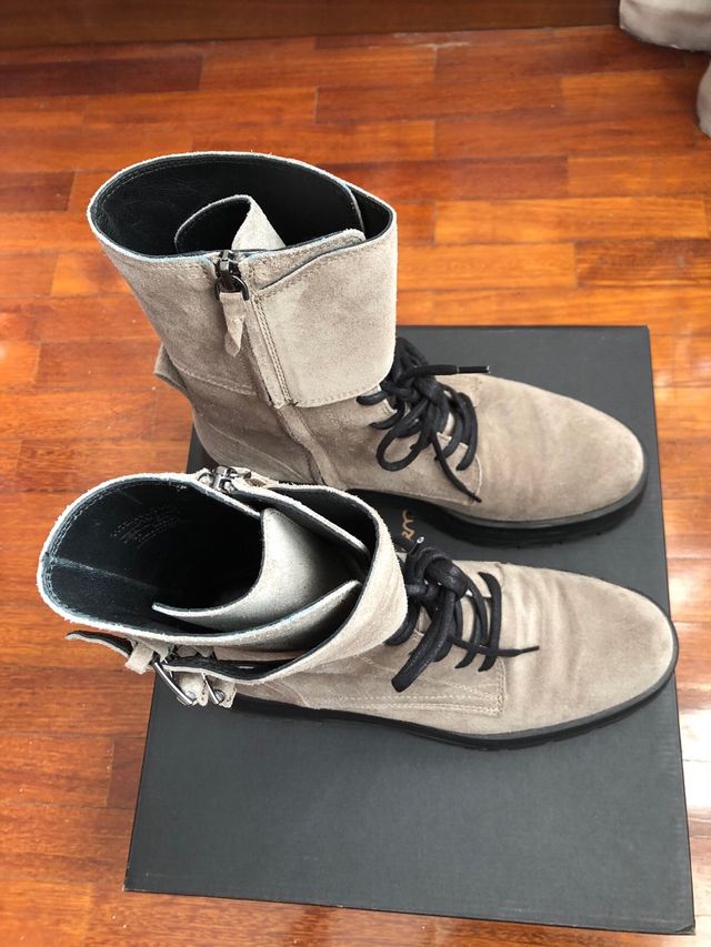 Botas piel nuevas Massimo Dutti numero 39 Oportuni