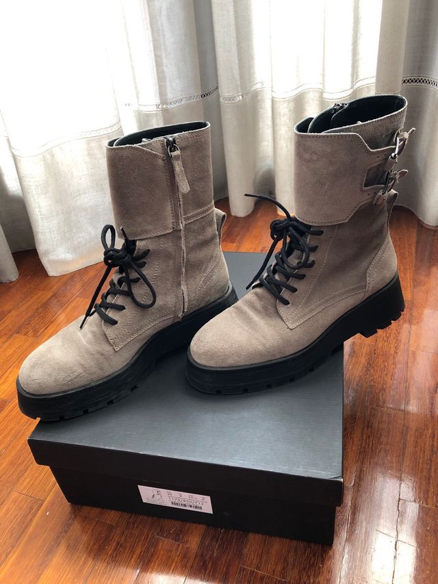 Botas piel nuevas Massimo Dutti numero 39 Oportuni