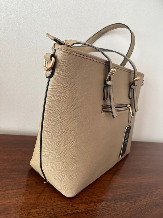Borsa da donna beige
