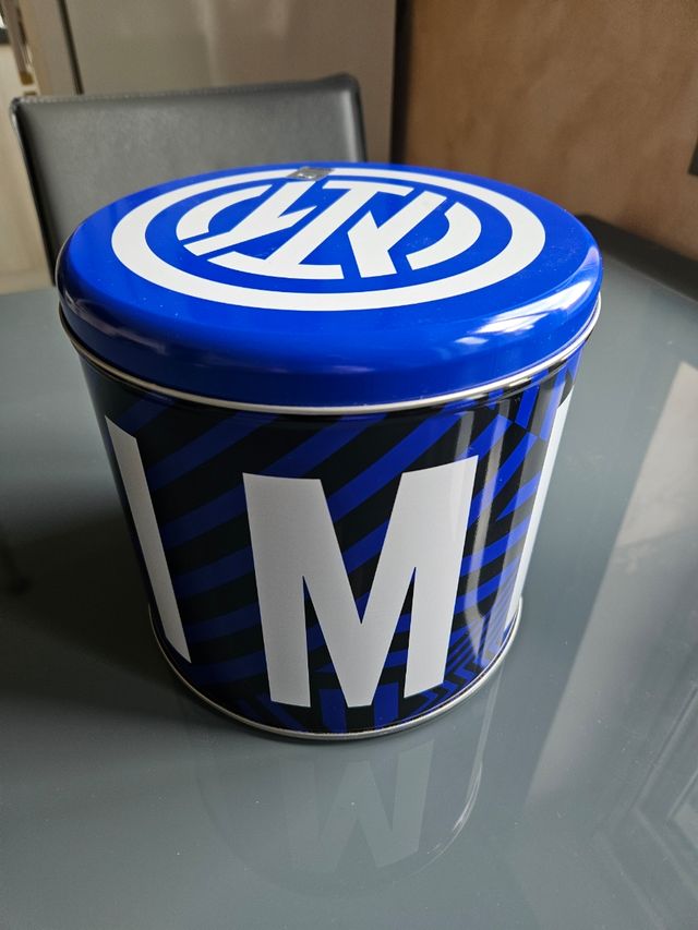 Scatola in Latta Inter Rotonda