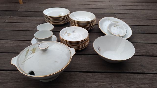 Vajilla de porcelana