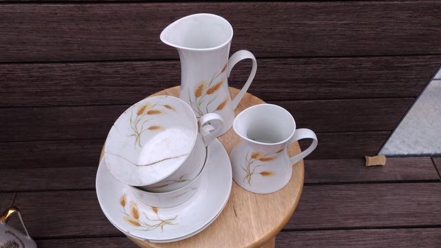 Juego de desayuno vintage