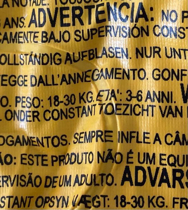 Salvagente giubbetto bambini