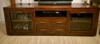 Precioso mueble TV madera teka maciza