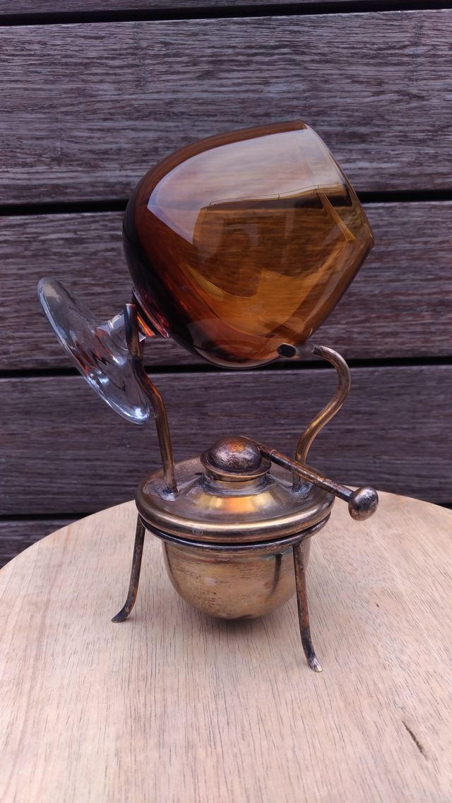 Calentador copa coñac vintage. Años 70