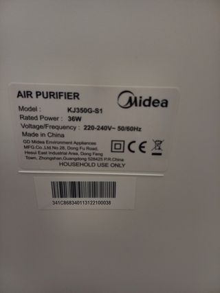 Purificador de aire midea 2000 Nuevo
