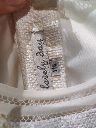 Vestido de comunión 