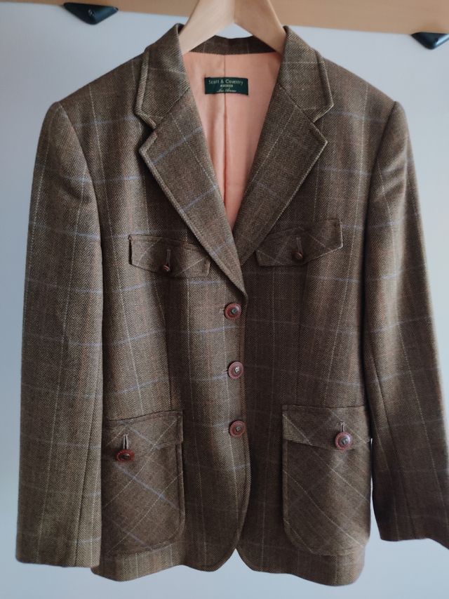 Blazer estilo montura