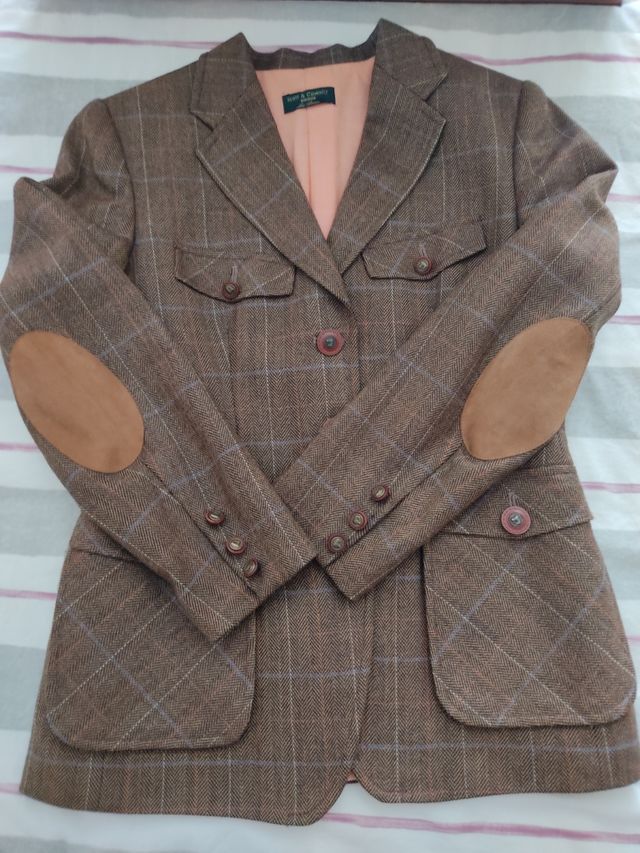 Blazer estilo montura