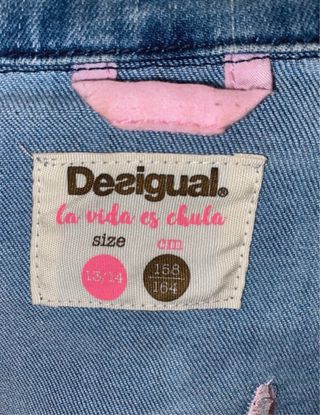 Chaqueta tejana niña Desigual