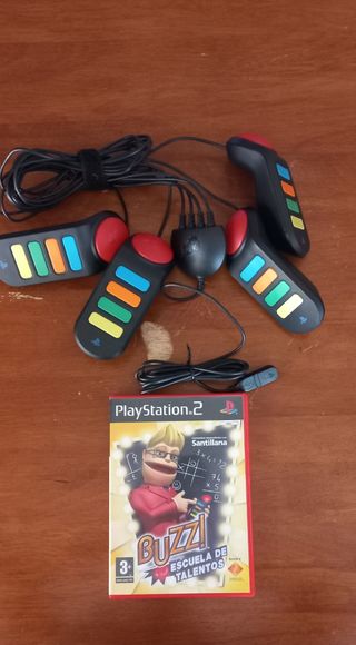 JUEGO PS2 + PULSADORES