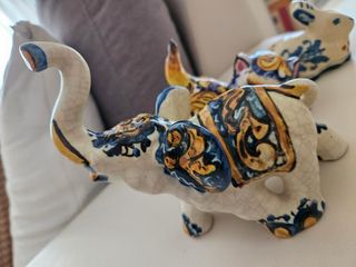 Oggetti/animaletti in fine ceramica