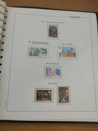 Album de sellos.