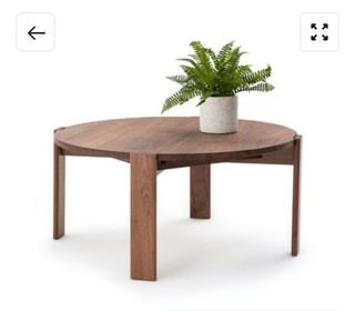 Mesa de centro madera maciza 