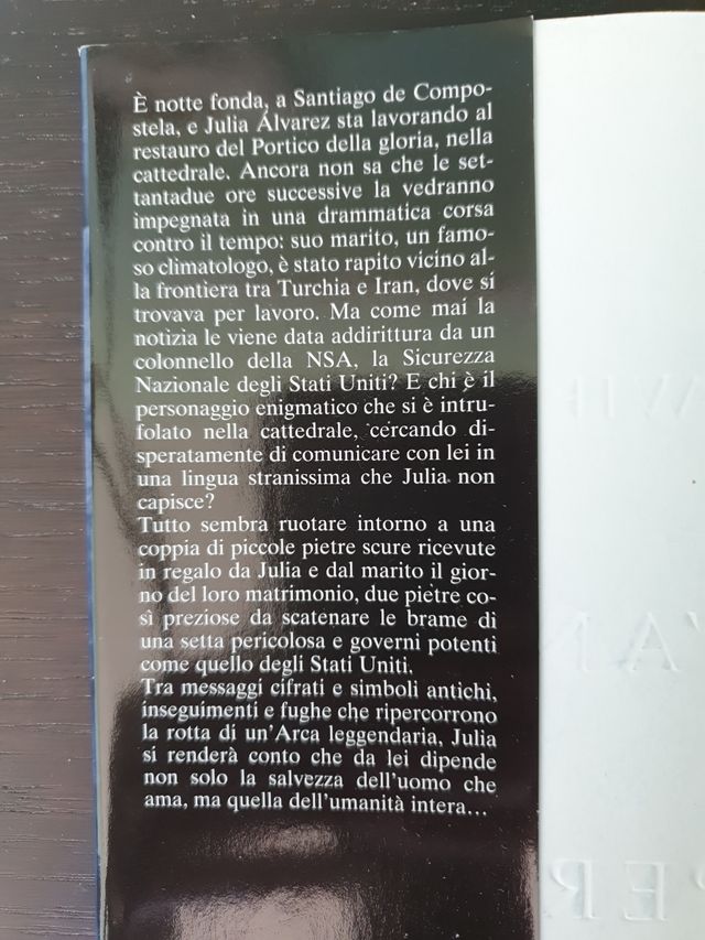 Romanzo di Javier Sierra, versione italiana