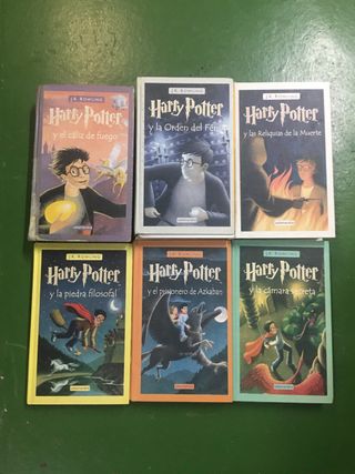 HARRY POTTER LIBROS