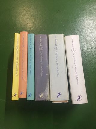 HARRY POTTER LIBROS