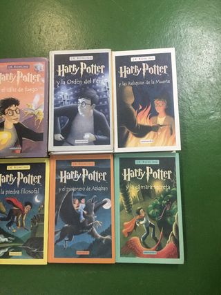 HARRY POTTER LIBROS