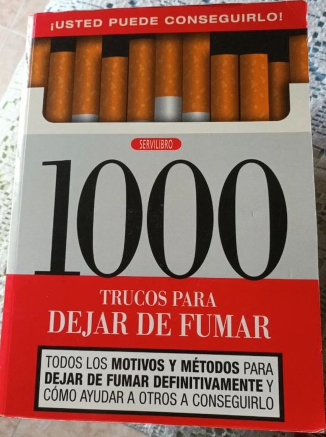 LIBRO PARA DEJAR DE FUMAR 1000 TRUCOS