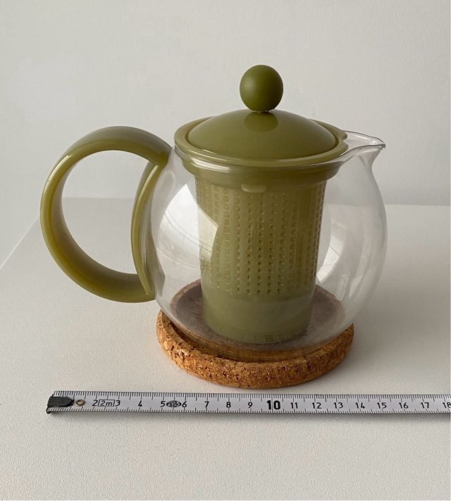 Tetera de émbolo Bodum -verde-