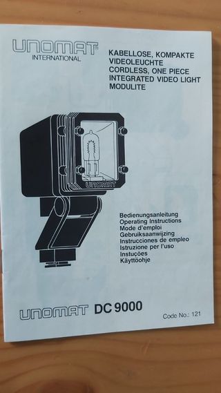 Antorcha para camara video y Fotos