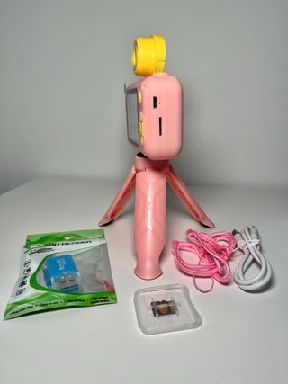 Cámara fotos y trípode para niños. SIN ESTRENAR
