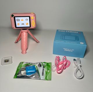 Cámara fotos y trípode para niños. SIN ESTRENAR