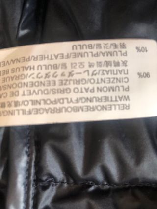 chaqueta Pluma primaveral azul