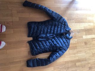 chaqueta Pluma primaveral azul