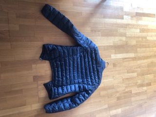 chaqueta Pluma primaveral azul