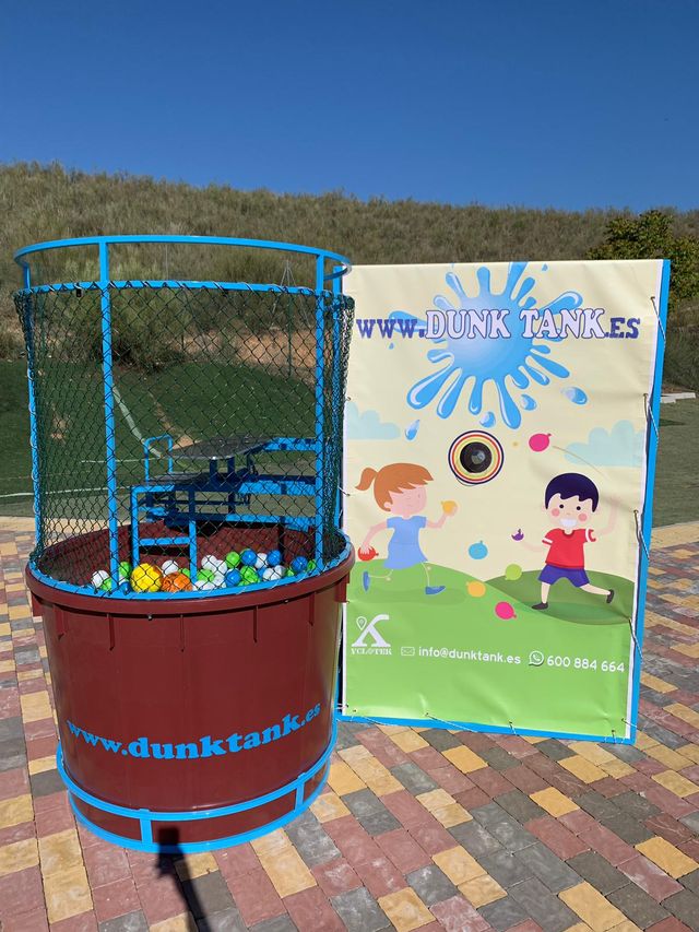Dunk tank en alquiler