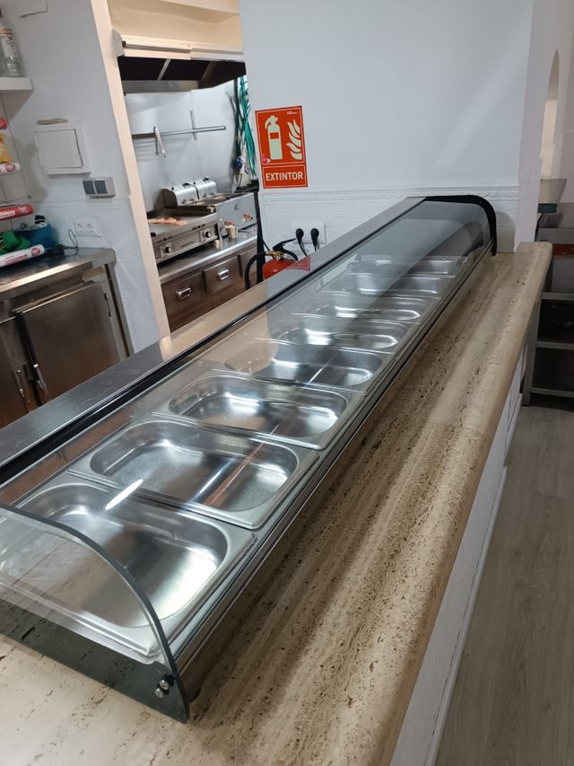 Vitrina refrigerada tapas